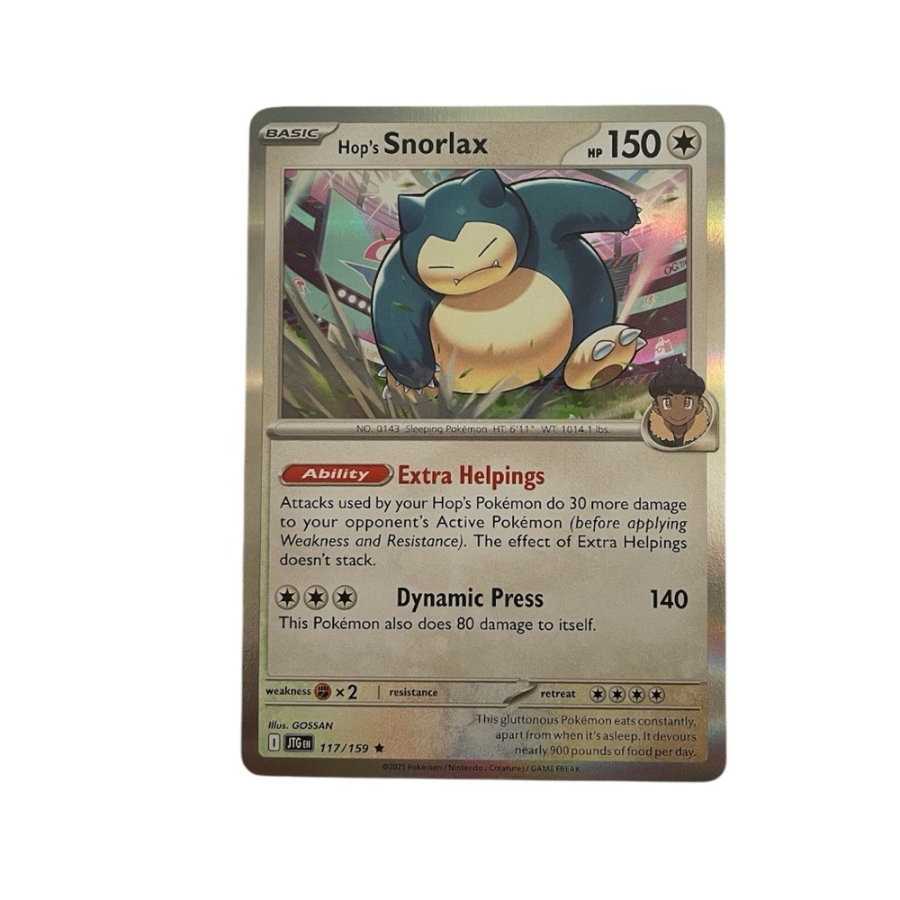 Pokemon Hop's Snorlax - SV09: Journey Together